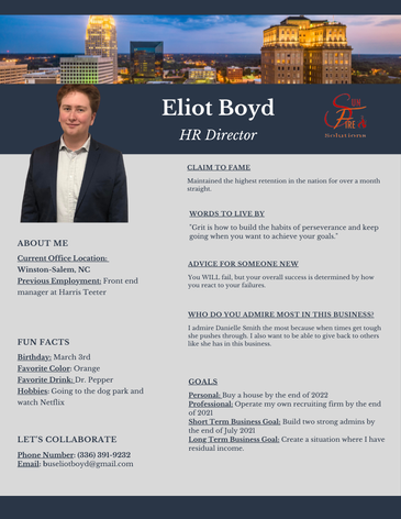 Eliot's Bio